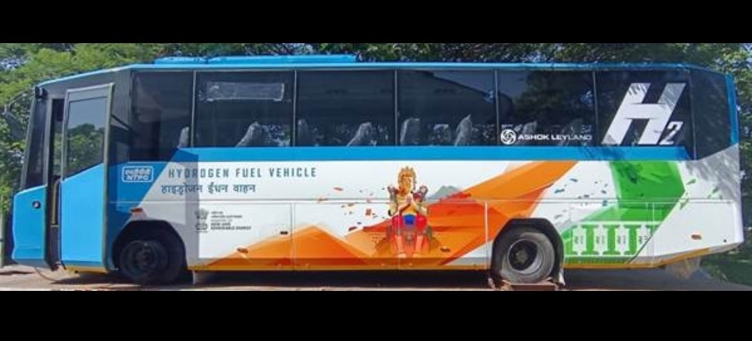 लेहमध्ये सुरु होणार प्रायोगिक तत्वावरील शहरांतर्गत धावणाऱ्या हायड्रोजन बसेस