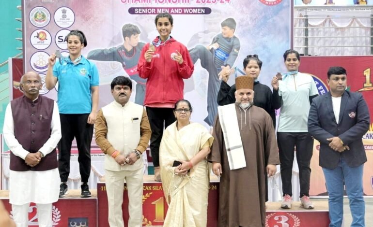 ११ व्या राष्ट्रीय पिंच्याक सिलॅट स्पर्धेत पसरणीच्या किर्णाक्षी येवलेची सुवर्णकामगिरी