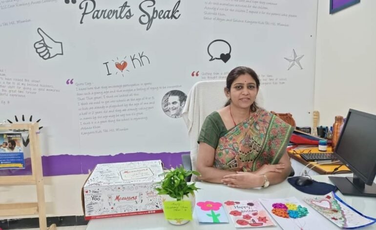 वैयक्तिक कर्ज व्याज परतावा योजनेच्या माध्यमातून चारुशीला पाटील यांची बालवाडी सुरू