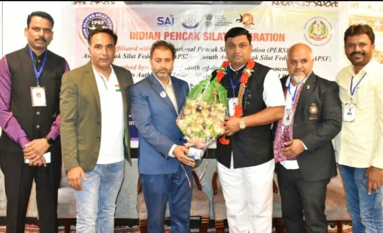 इंडियन पिंच्याक सिलॅट फेडरेशन च्या राष्ट्रीय अध्यक्ष पदी श्री. किशोर येवले यांची सलग दुसऱ्यांदा बिन विरोध निवड