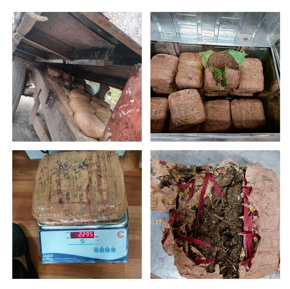 महसूल गुप्तचर संचालनालयाच्या नागपूर शाखेने 42 लाख रुपयांहून अधिक किंमतीचा सुमारे 211 किलो गांजा केला जप्त