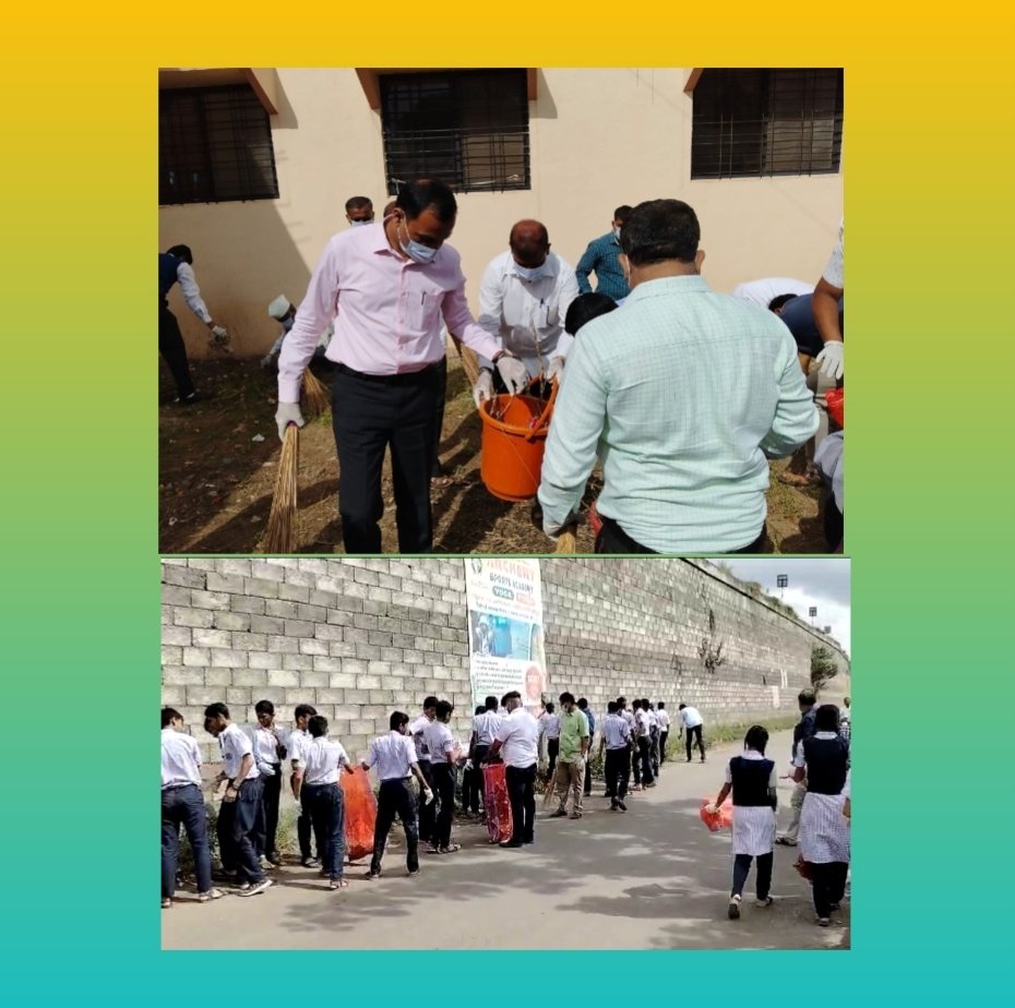 भुईंजमध्ये पंचायत समिती वाई व ग्रामपंचायतीच्यावतीने महाश्रमदान मोहिम