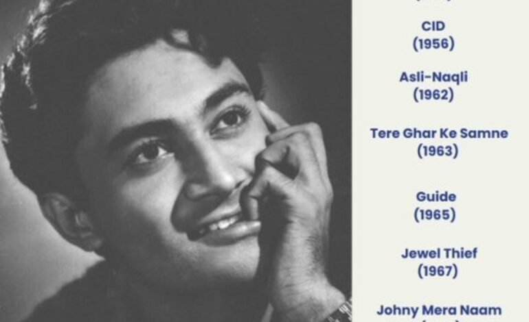 पुणे इथल्या राष्ट्रीय चित्रपट विकास महामंडळ – भारतीय राष्ट्रीय चित्रपट संग्रहालयात देव आनंद शताब्दी सोहळा आयोजित