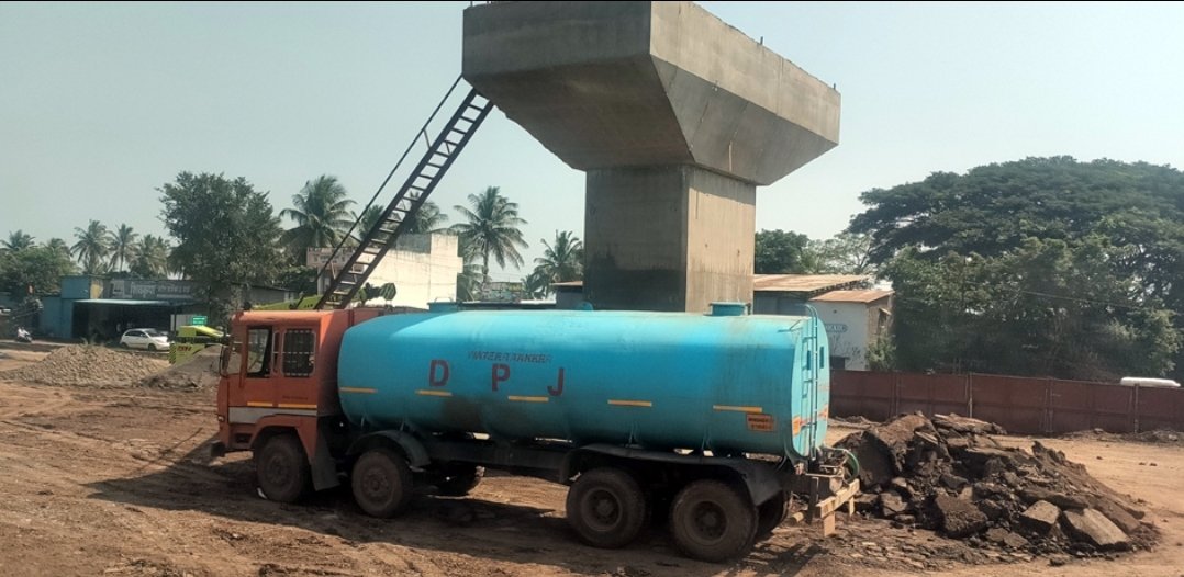 कराडच्या उड्डाणपुलाच्या कामास गती, पहिला सहापदरी सेगमेंट बसवला.; एका गाळ्यात बसणार बारा सेगमेंट, लाँचिंग गार्डन मशीनचा वापर