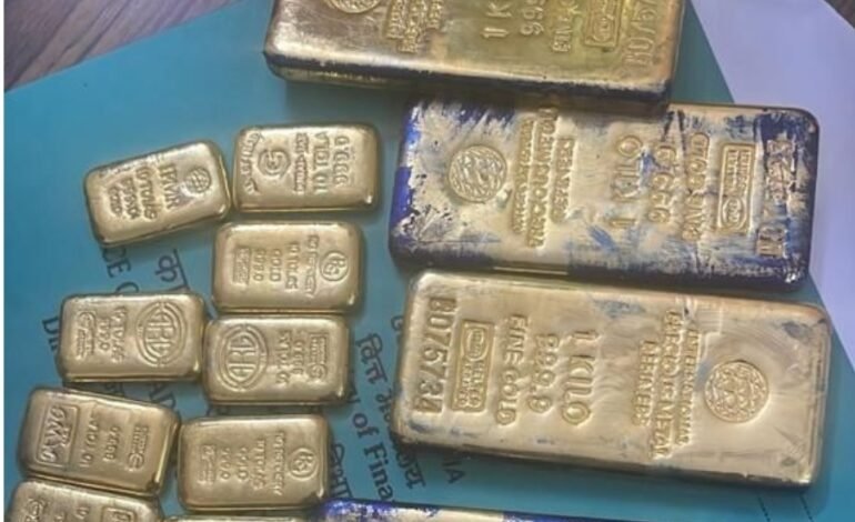 देशभरातील कारवाईत डीआरआयने सोन्याच्या तस्करीच्या मोठ्या टोळीचा केला पर्दाफाश