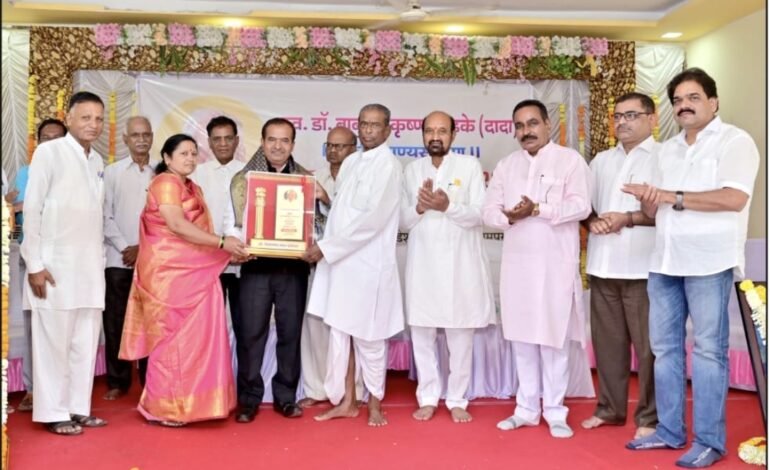 डॉ.बाबुराव घोडके फाउंडेशनचा राज्यस्तरीय रयतधारा पुरस्कार वितरण सोहळा अत्यंत उत्साहात संपन्न