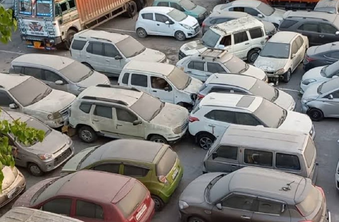 लिलावासाठीची वाहने पाहणीसाठी उपलब्ध