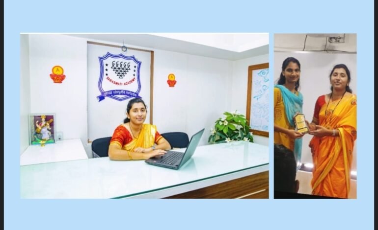 ‘सरस्वती’ पूजक झाली विद्यावाचस्पती