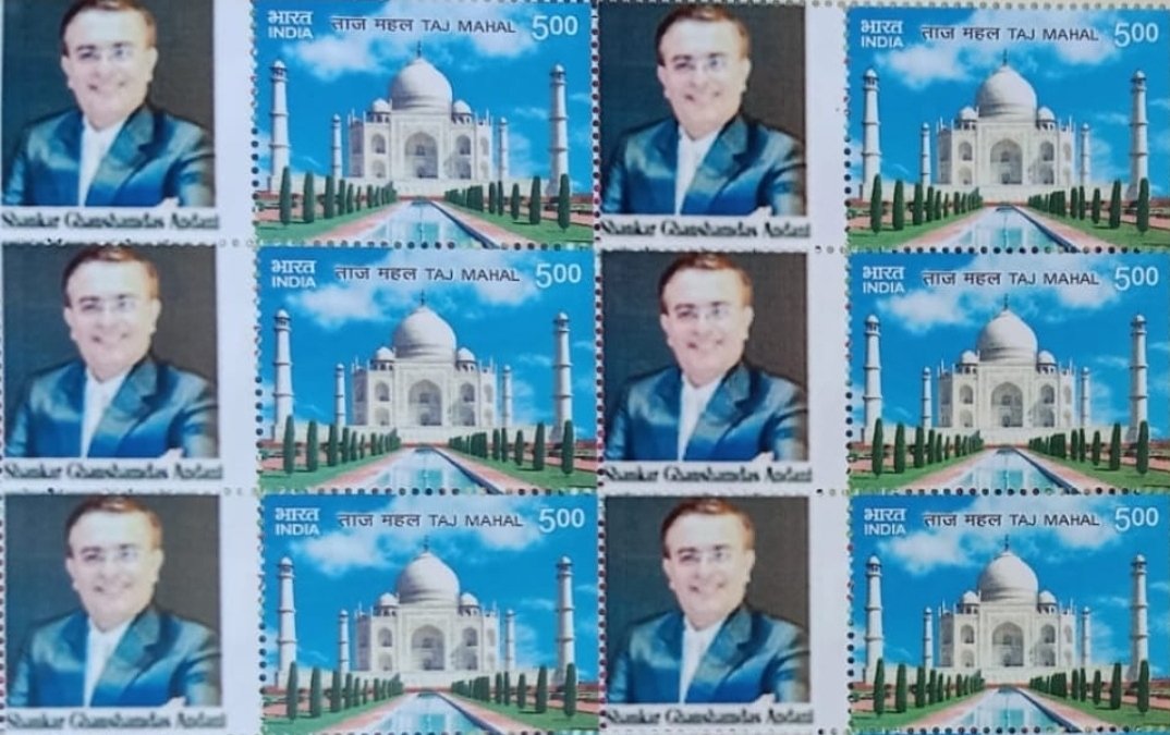 डॉ.शंकर अंदानी यांचे  पोस्टल स्टँप प्रसारीत