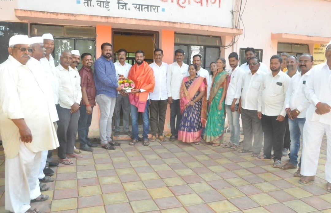 शहाबाग ग्रामपंचायत उपसरपंच पदी किरण कुमार जमदाडे यांची निवड