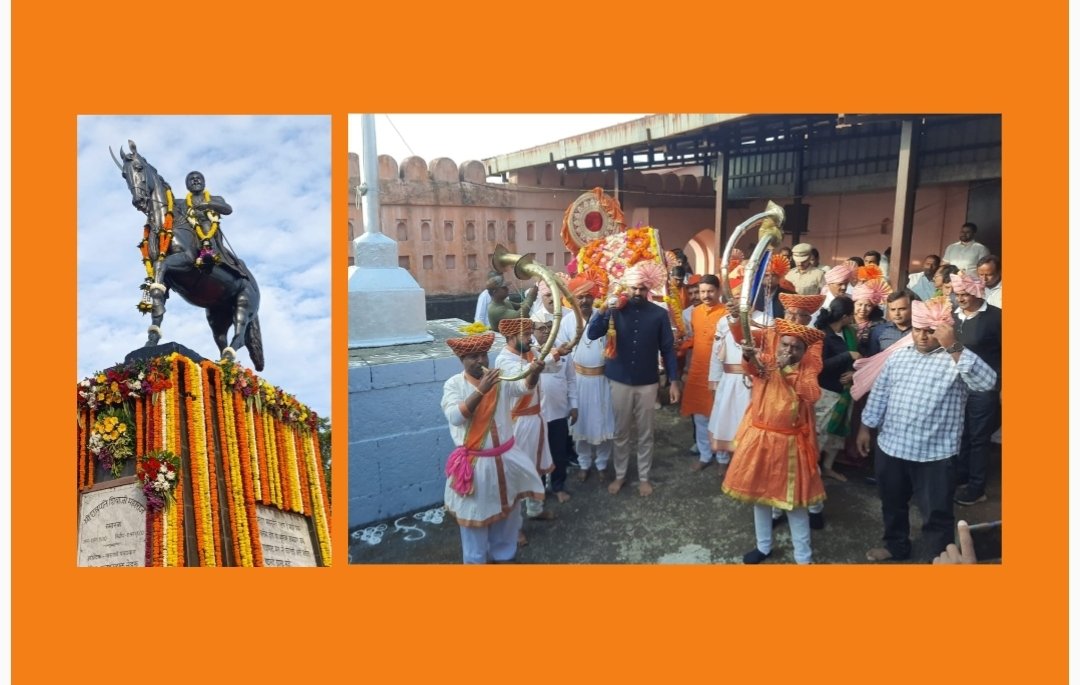 शिवमय वातावरणात आणि उत्साहात प्रतापगड येथे शिवप्रताप दिन साजरा