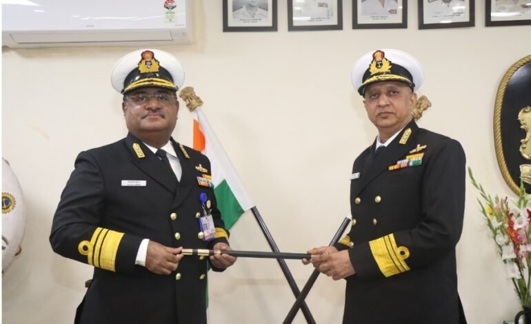 एव्हीएसएम, व्हीएसएम व्हाइस अॅडमिरल बी शिवकुमार यांनी स्वीकारला युद्धनौका उत्पादन आणि अधिग्रहण नियंत्रक म्हणून कार्यभार