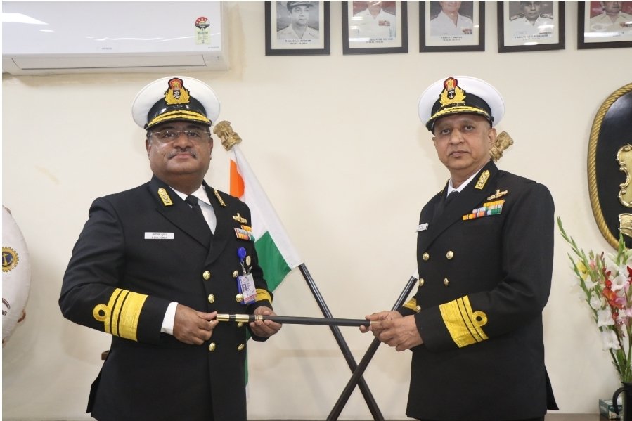 एव्हीएसएम, व्हीएसएम व्हाइस अॅडमिरल बी शिवकुमार यांनी स्वीकारला युद्धनौका उत्पादन आणि अधिग्रहण नियंत्रक म्हणून कार्यभार