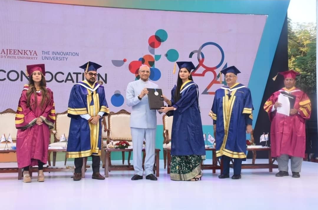 राज्यपाल रमेश बैस यांच्या उपस्थितीत अजिंक्य डी वाय पाटील विद्यापीठाचा दीक्षांत समारंभ संपन्न