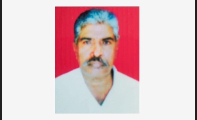 पत्रकार किशोर रोकडे यांना पितृशोक