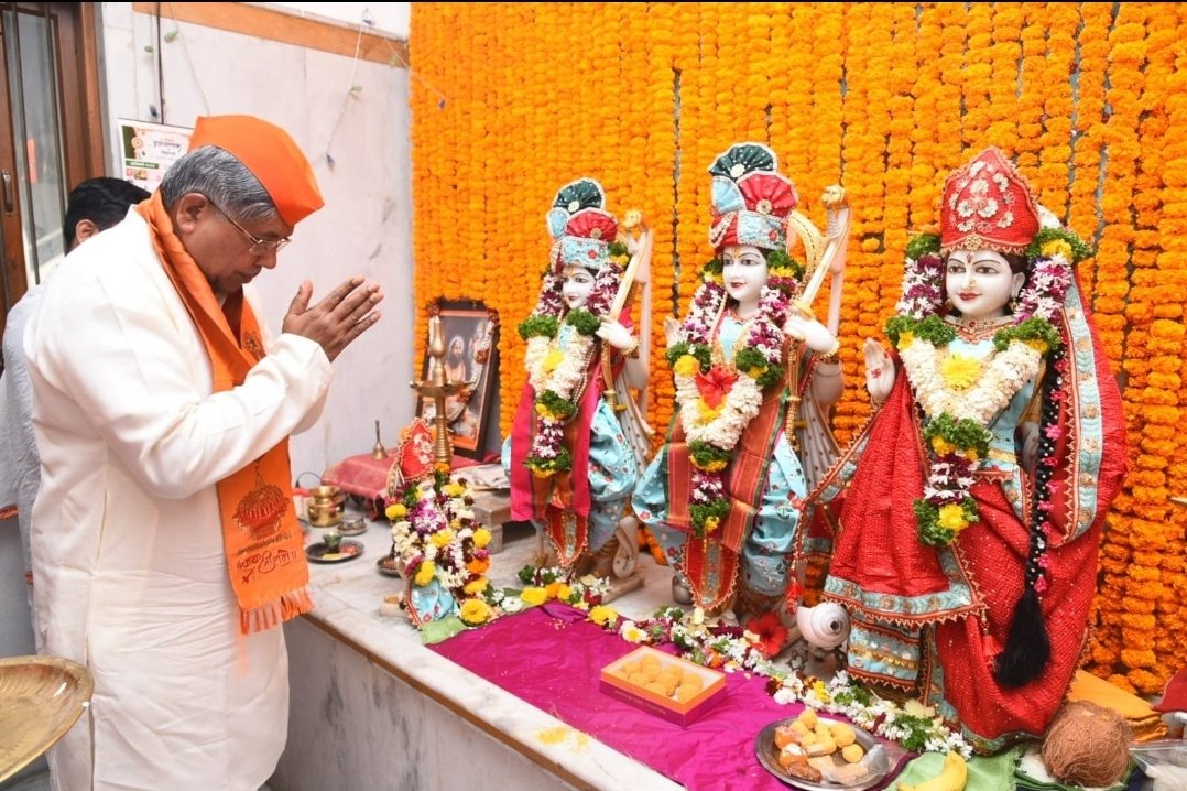 रामलल्लांच्या प्रथम दर्शनाने चंद्रकांतदादा पाटील भावूक