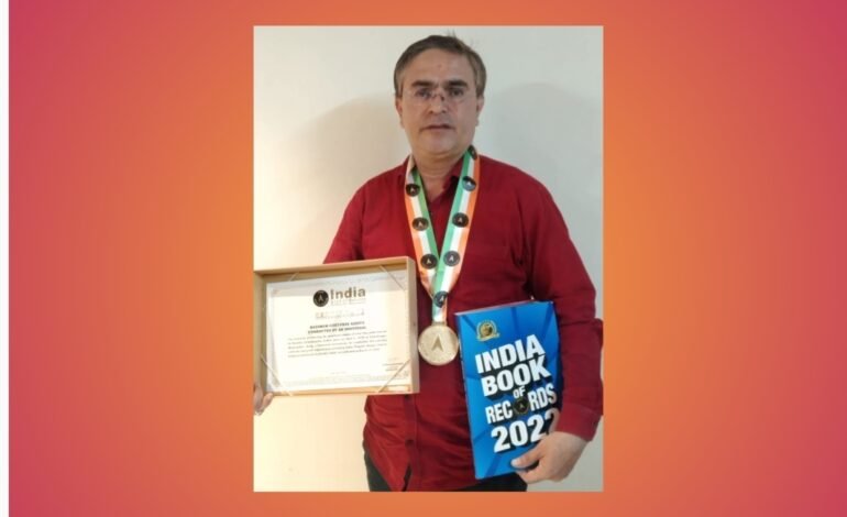 डॉ. सी. ए. शंकर अंदानी यांचे नोबेल शांती अवार्ड साठी नामांकन