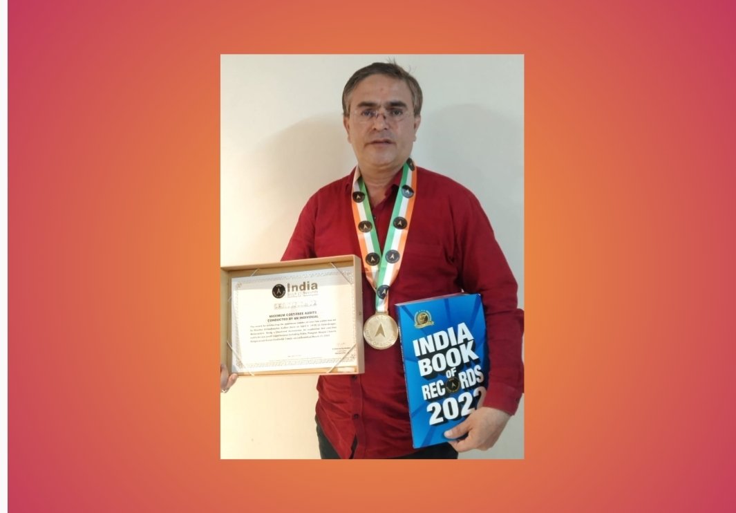 डॉ. सी. ए. शंकर अंदानी यांचे नोबेल शांती अवार्ड साठी नामांकन