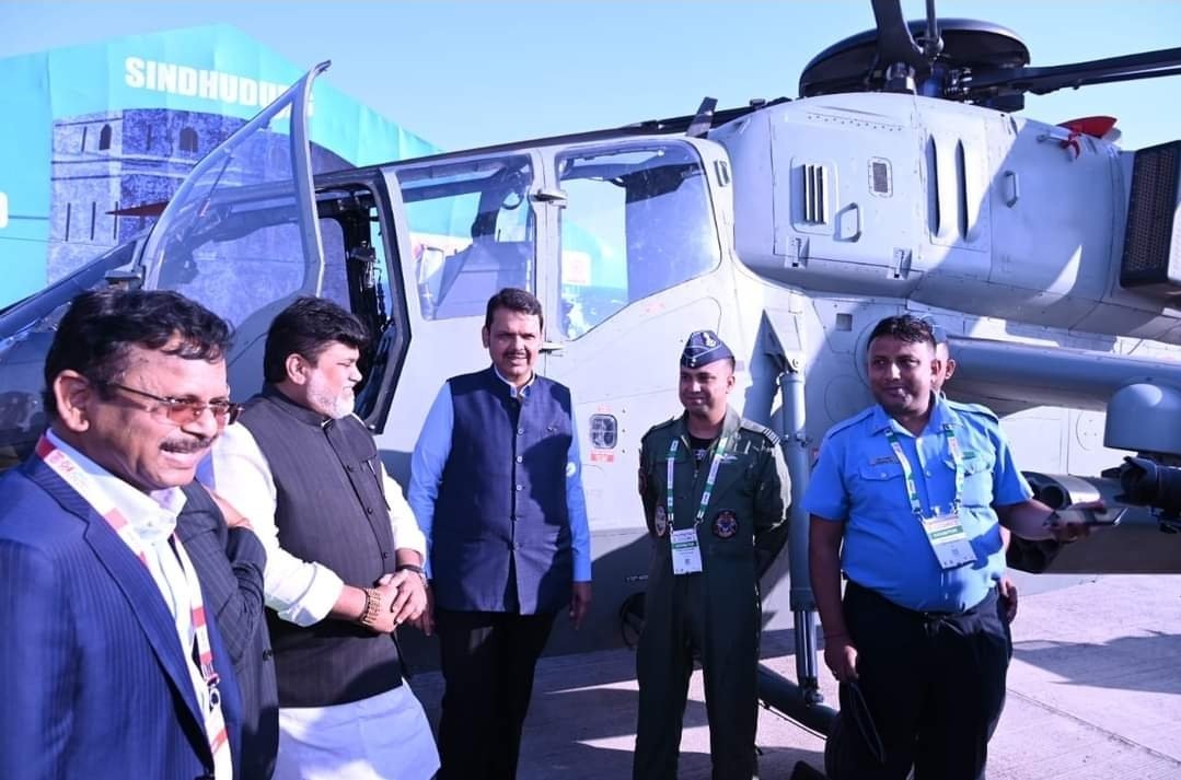 महाराष्ट्र एमएसएमई डिफेन्स एक्स्पोचे उपमुख्यमंत्री देवेंद्र फडणवीस यांच्या हस्ते उद्घाटन