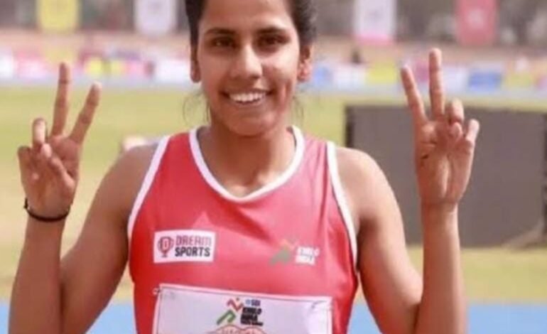 राष्ट्रीय स्पर्धेत जावली एक्सप्रेस सुदेष्णा शिवणकरला सुवर्णपदक