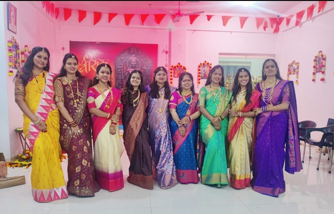 मांजरी ग्रीन वुड्समध्ये रंगला अनोखा हळदी – कुंकू‎ सोहळा.