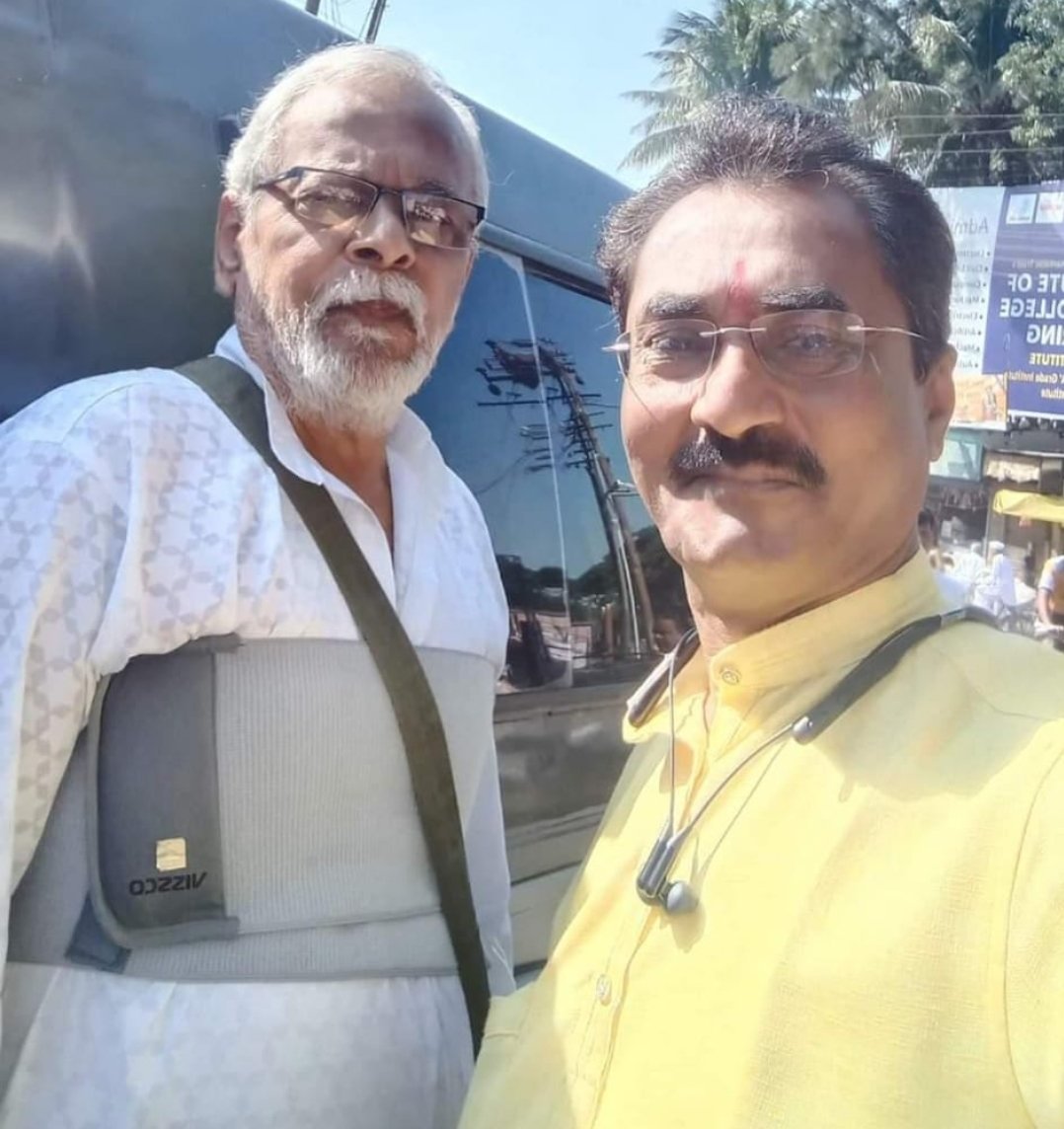 पत्रकार घडविणारं विद्यापीठ गुरुवर्य शरद महाजनी उर्फ अण्णा यांचे पत्रकार महेंद्रआबा यांना वाढदिवसानिमित्त शब्दरूपी आशीर्वाद