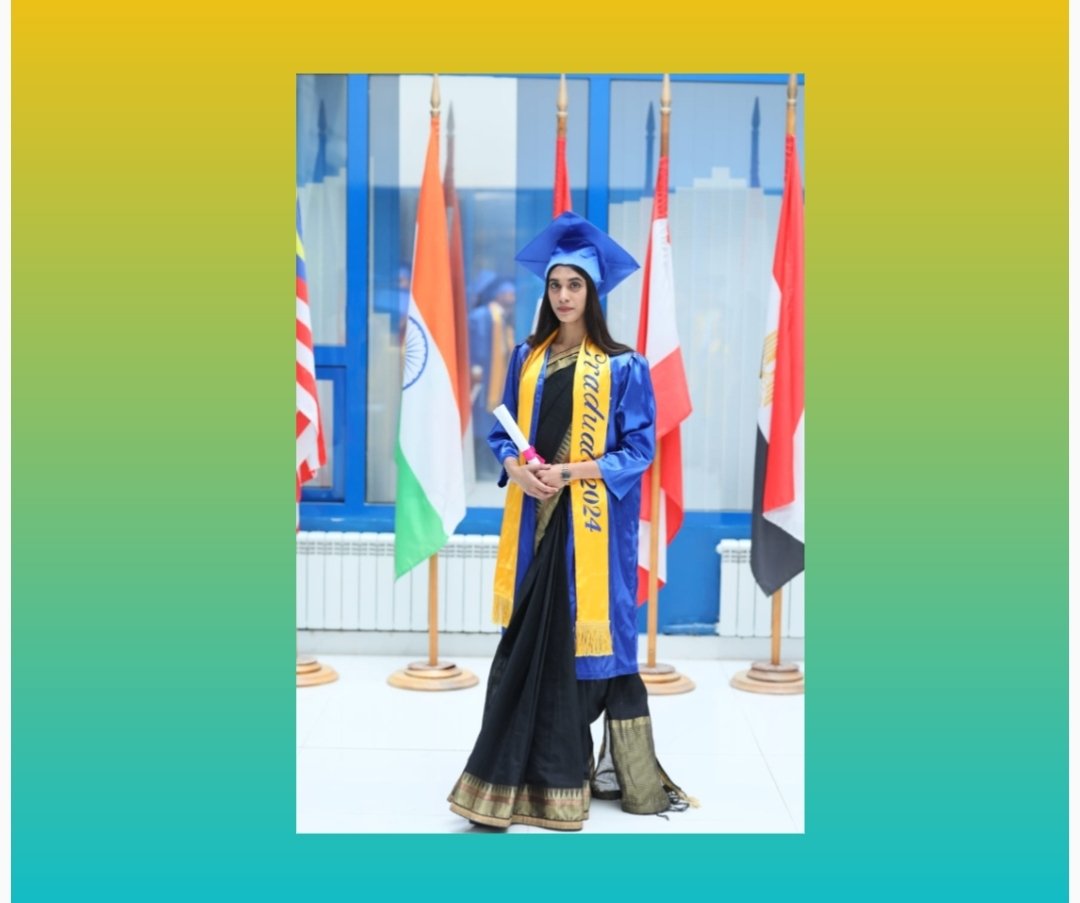 भुईंज येथील सफा मोमीन हिने किर्गिझस्तानमधील वैद्यकीय विद्यापीठातून संपादन केली डॉक्टर ऑफ मेडिसिन पदवी