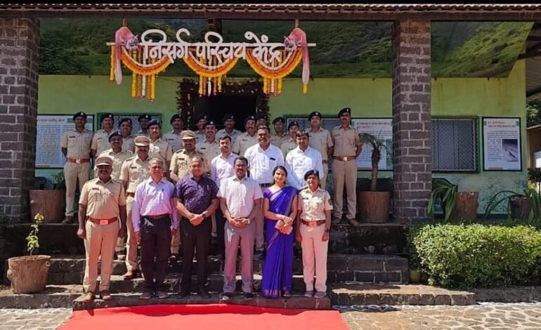 वन मंत्री सुधीर मुनगंटीवार यांच्या हस्ते भिमाशंकर येथील महादेव वन निसर्ग परिचय केंद्राचे उद्धघाटन