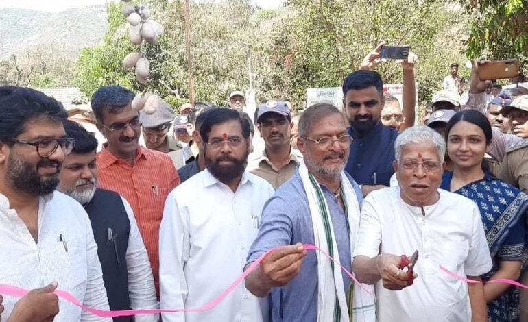 मुख्यमंत्री एकनाथ शिंदे यांच्या हस्ते  महत्त्वाकांक्षी प्रकल्पांचे उद्घाटन