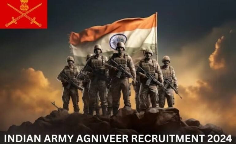 आर्मी अग्निवीर व नियमित भरतीसाठी २२ मार्चपर्यंत अर्ज करण्याचे आवाहन
