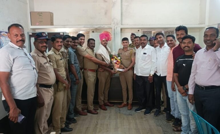 रत्नदीप भंडारे यांनी गेल्या चार वर्षात भुईंज पोलिस स्टेशनला केलेले काम हे कौतुकास्पद – सपोनि रमेश गर्जे