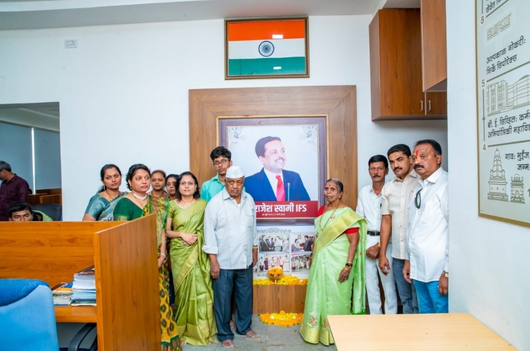 राजेश स्वामी यांच्या सारख्या व्यक्तीमत्वांचा दिपस्तंभा प्रमाणे आदर्श डोळ्यासमोर ठेवल्यास पुन्हा एकदा ग्रामीन भागाातून प्रत्येक गावागावातून नव्याने राजेश स्वामी घडतील –