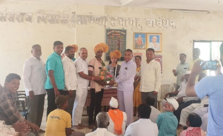 बावधन येथील भारताच्या रक्षणासाठी भरती जवानांचा सन्मान