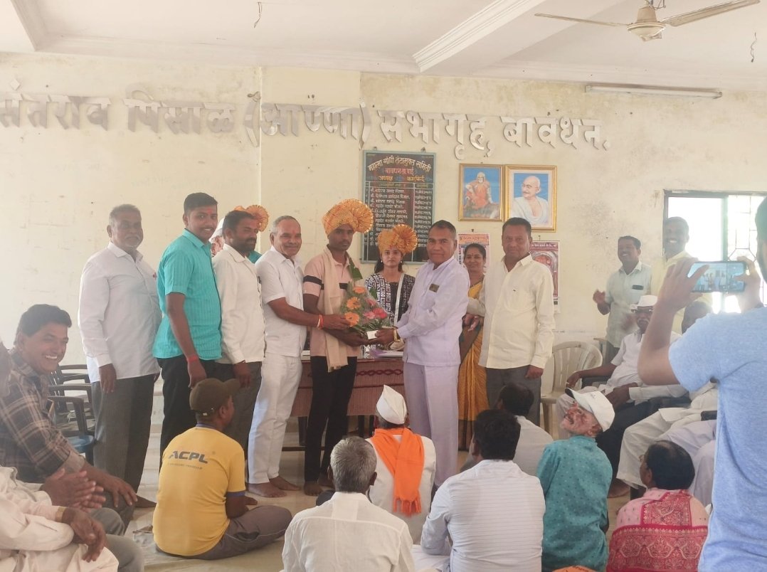 बावधन येथील भारताच्या रक्षणासाठी भरती जवानांचा सन्मान