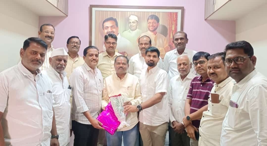 पत्रकार सुनील पाटील यांचा सत्कार संपन्न