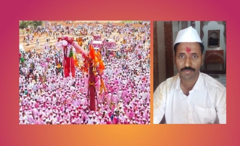 विकास तानाजी नवले शेलारवाडी यांना बावधन बगाड्याचा बहुमान