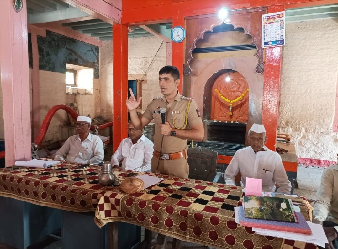 भुईंजचा जेष्ठ नागरिक संघ हा आदर्श संघ असून त्याचे अनुकरण राज्यभर करण्यासारखे आहे – स.पो.नि. रमेश गर्जे