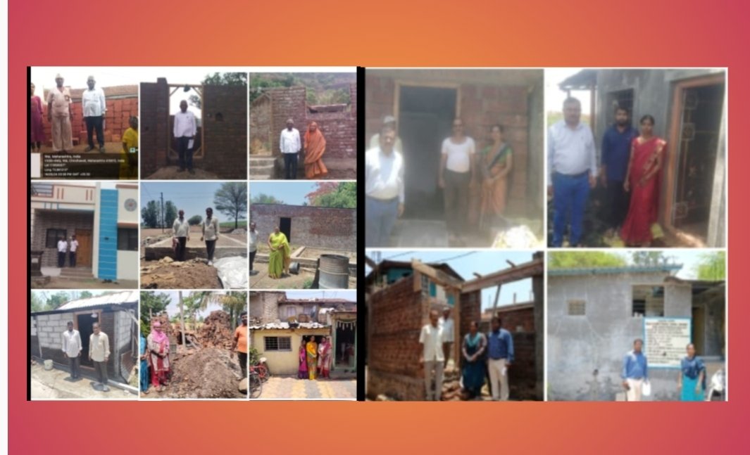 “एक दिवस घरकुलासाठी”उपक्रमांतर्गत 75 घरकुलांच्या कामाची एकाच दिवशी पाहणी