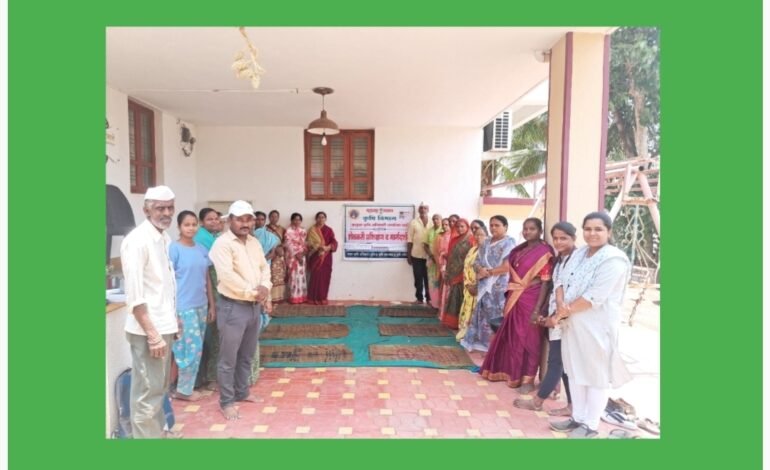 शिरगाव येथे खरीप हंगामपूर्व मार्गदर्शन संपन्न