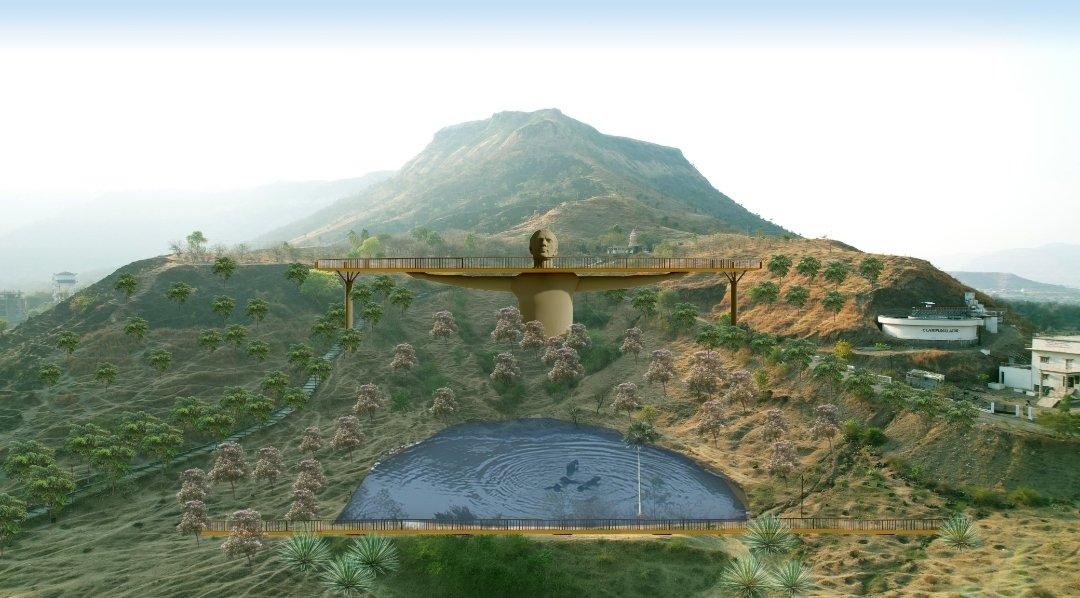 पेढ्याचा भैरोबा परिसराचे हायटेक सुशोभीकरण…दोन डोंगर जोडणारा आयकॉनिक ब्रीज ठरणार लक्षवेधी