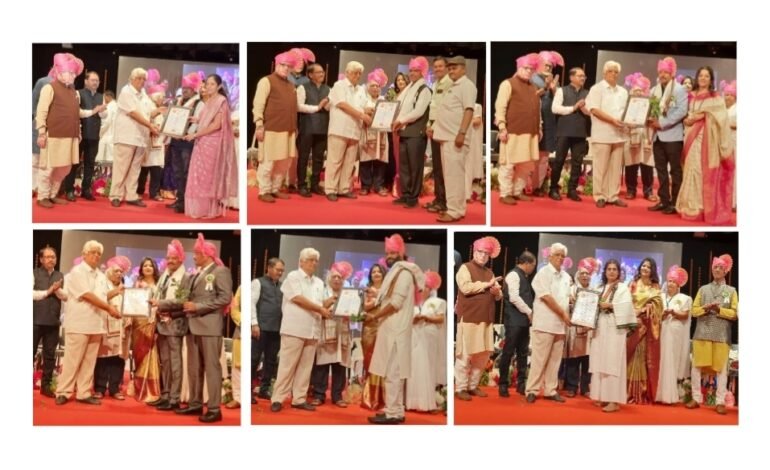 महाराष्ट्रातील कर्तृत्ववान रत्नांचा गोव्यात राष्ट्रीय पुरस्काराने सन्मान