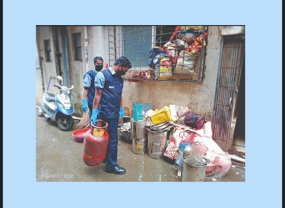 सिंहगड परिसरात बीव्हीजीचे मिशन “डीप क्लीन”