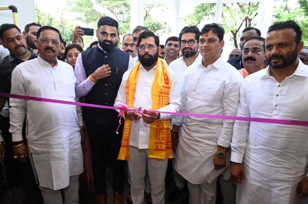 मुख्यमंत्री एकनाथ शिंदे यांच्या हस्ते सातारा येथील नवीन शासकीय विश्रामगृहाचे उद्घाटन