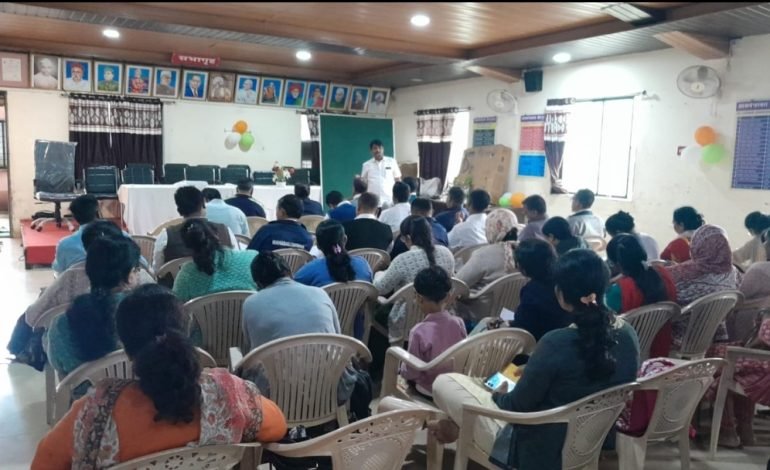 महाबळेश्वर येथे तालुकास्तरीय शिष्यवृत्ती व प्रज्ञाशोध परीक्षा मार्गदर्शन वर्ग उत्साहात संपन्न