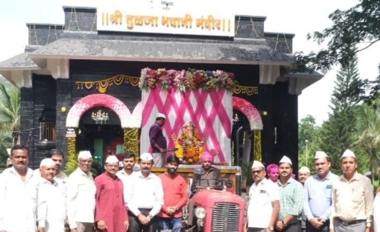 “अजिंक्यतारा श्री” गणरायाला वाजत-गाजत दिला भावपूर्ण निरोप.