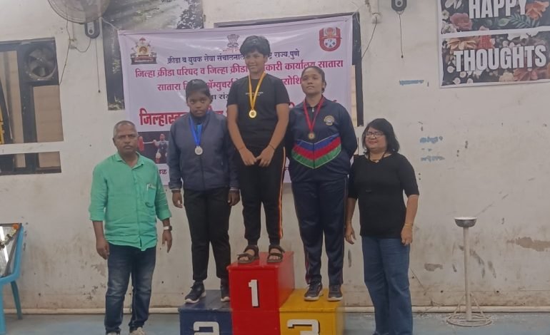 पाचगणीच्या विद्यानिकेतन विद्यालयाचे क्रीडा स्पर्धेत यश