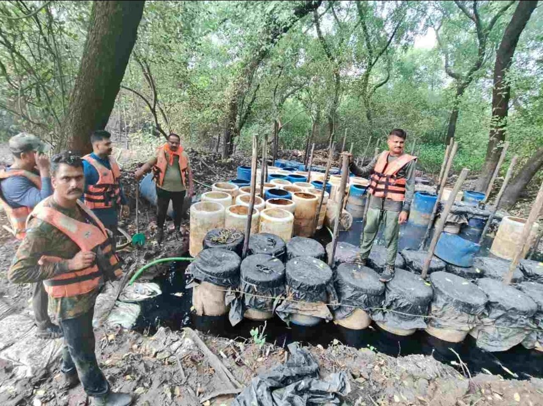 राज्य उत्पादन शुल्क विभागाची कारवाई;  ठाण्यात 20.75 लाख किंमतीचा मुद्देमाल जप्त