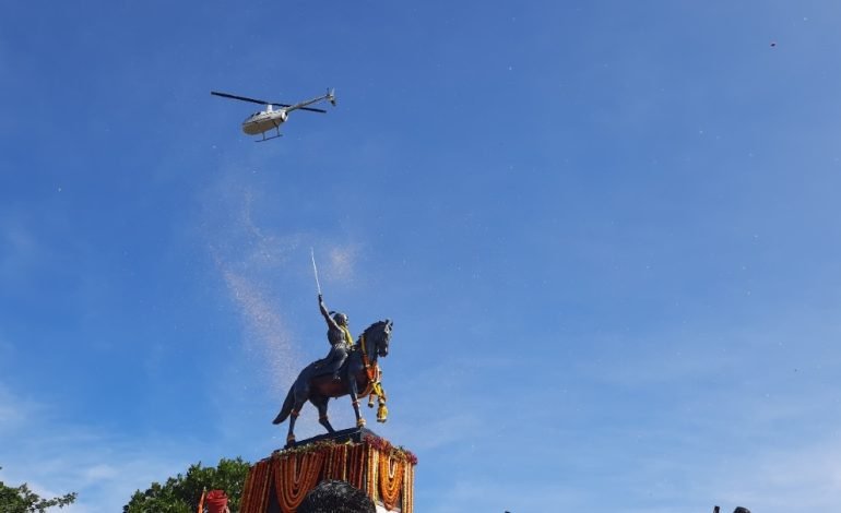 शिवमय वातावरणात आणि उत्साहात प्रतापगड येथे शिवप्रताप दिन साजरा