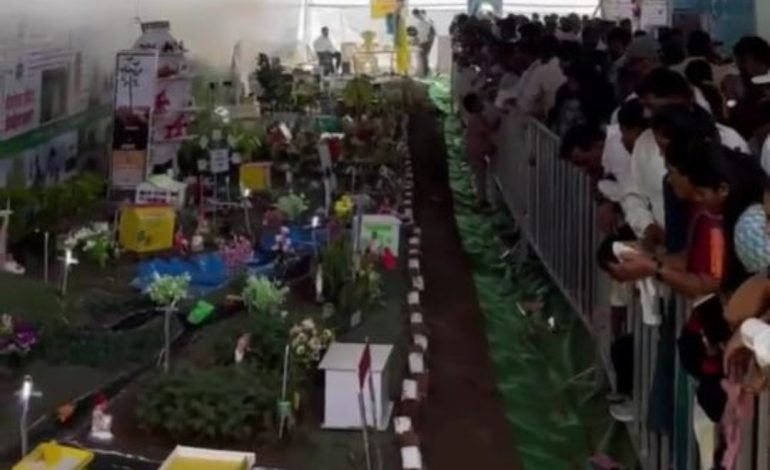 श्री सेवागिरी प्रदर्शनात कृषि विभागाचा स्टॉल ठरतोय आकर्षण