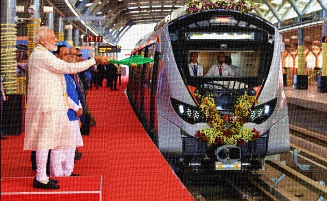 1,000 किलोमीटर पेक्षा जास्त लांबीच्या विस्तारासह भारत बनला जगातील तिसऱ्या क्रमांकाचे सर्वात मोठे मेट्रो रेल्वे सेवेचे जाळे असलेला देश